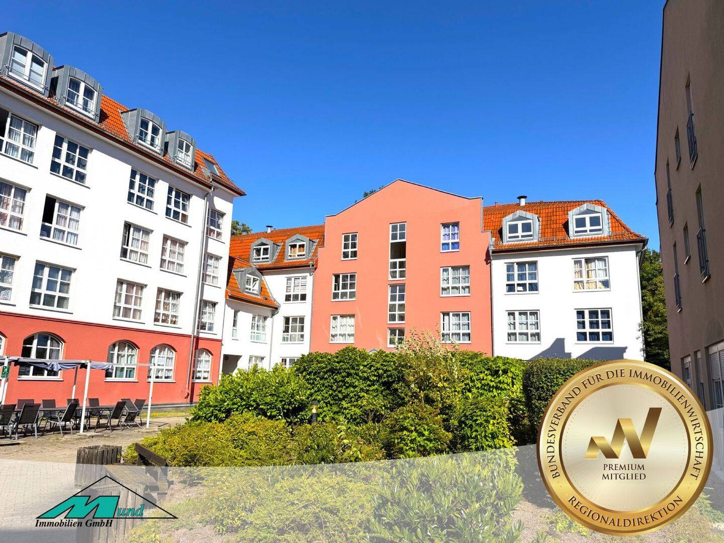 freies 1-Zimmer Apartment im Dachgeschoss inkl. Aufzug und Blick ins Grüne, 4420 Markranstädt