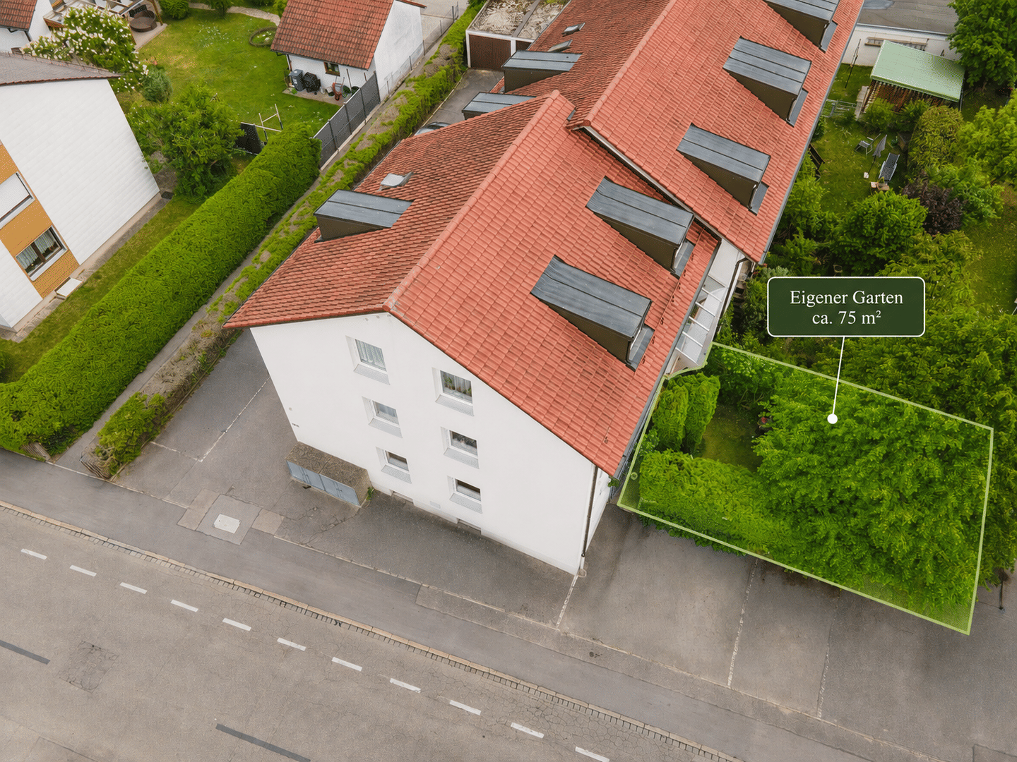 Modernisierte 3-Zimmer-Gartenwohnung in Landshut – EG, Terrasse & Stellplatz, 84032 Landshut (Industriegebiet Wolfgang)