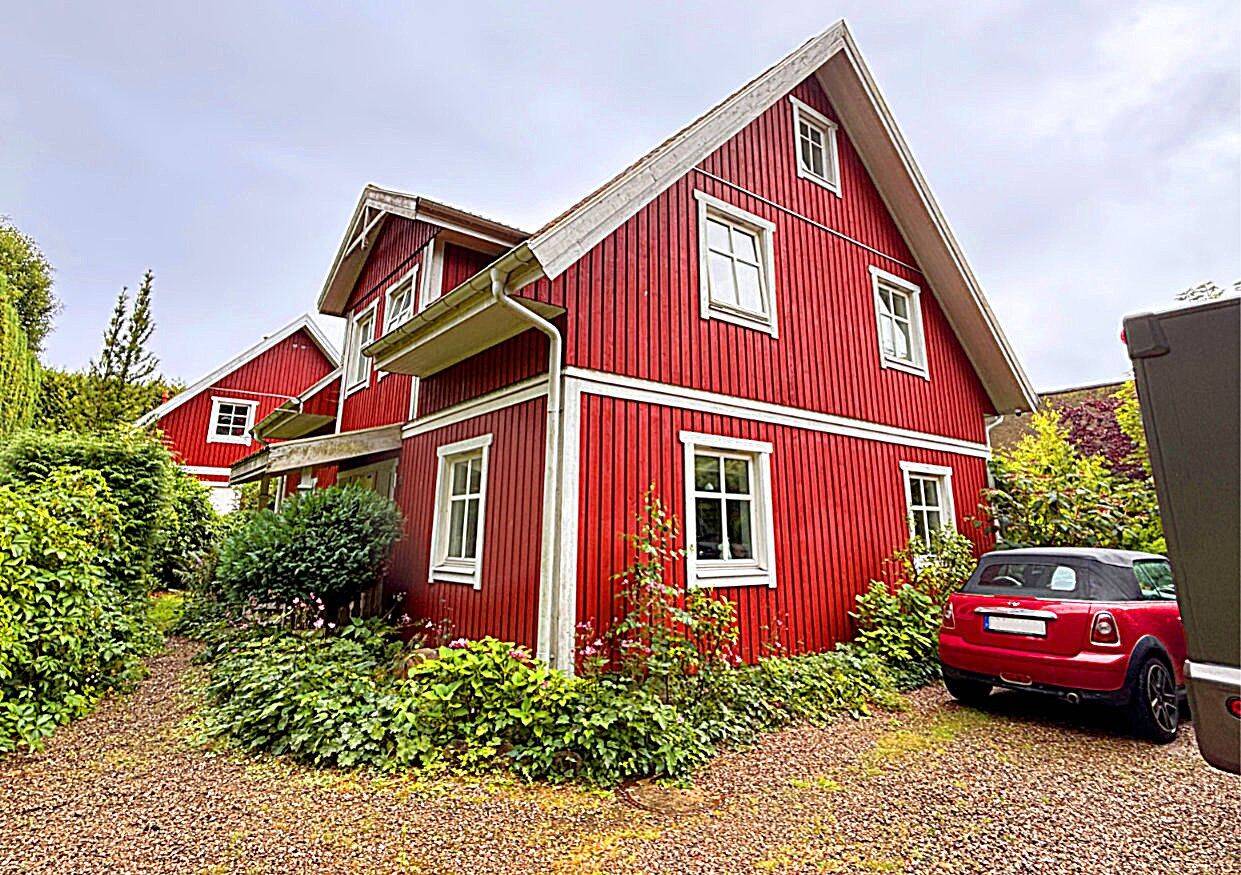 Original Eksjöhus-Schwedenhaus mit Kachelofen, 22958 Kuddewörde