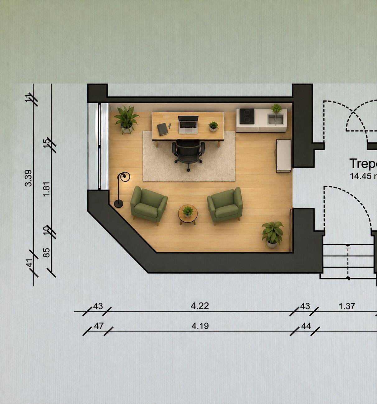 Hobbyraum / Büro