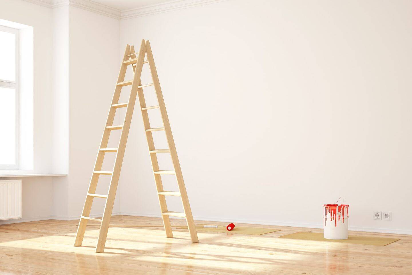 Hier wird an Ihrer neuen Wohnung gearbeitet!