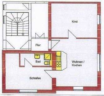 3 Raum Wohnung Trierer Str 56 mit EBK u. PKW Stellplatz frei ab Oktober, 99423 Weimar (Altstadt Innenstadt Nordvorstadt Südstadt Westvorstadt)