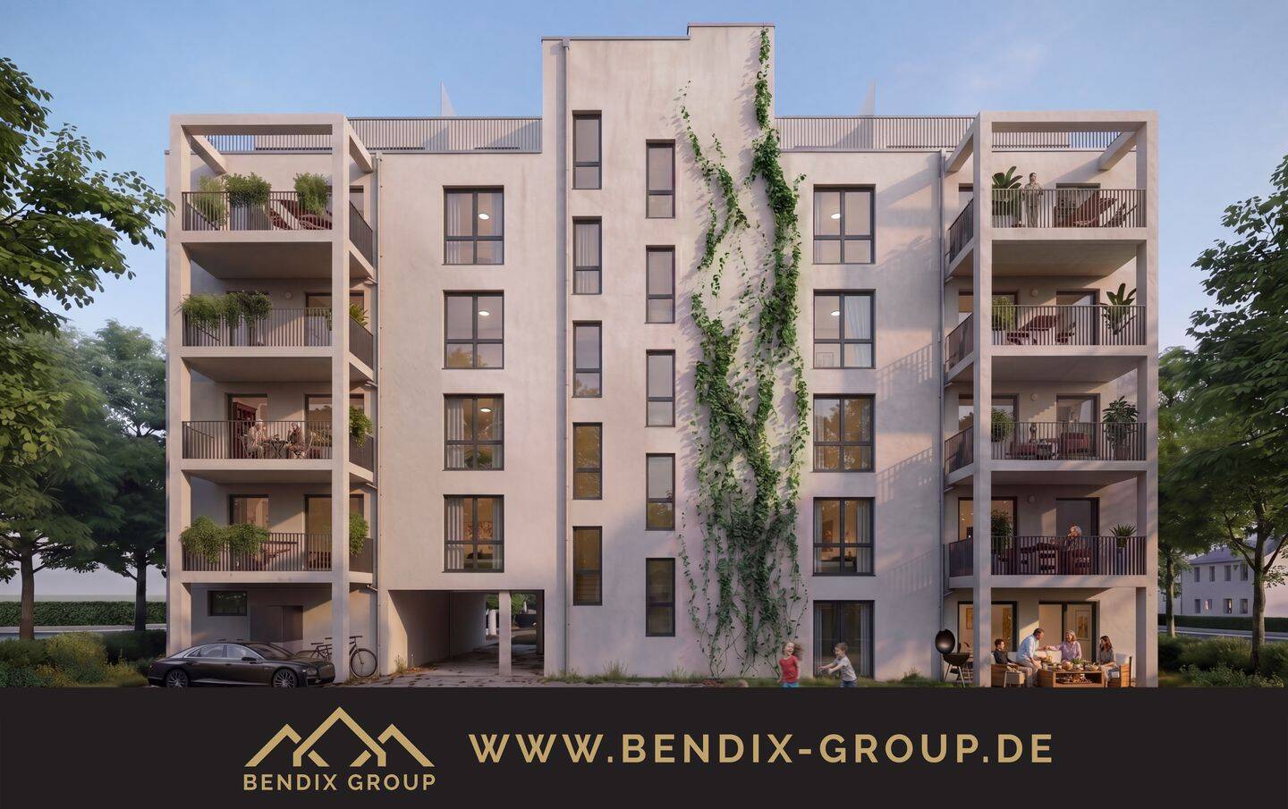 Licht. Design. Wohnkomfort. – moderne Neubauwohnung mit Balkon in gefragter Lage
