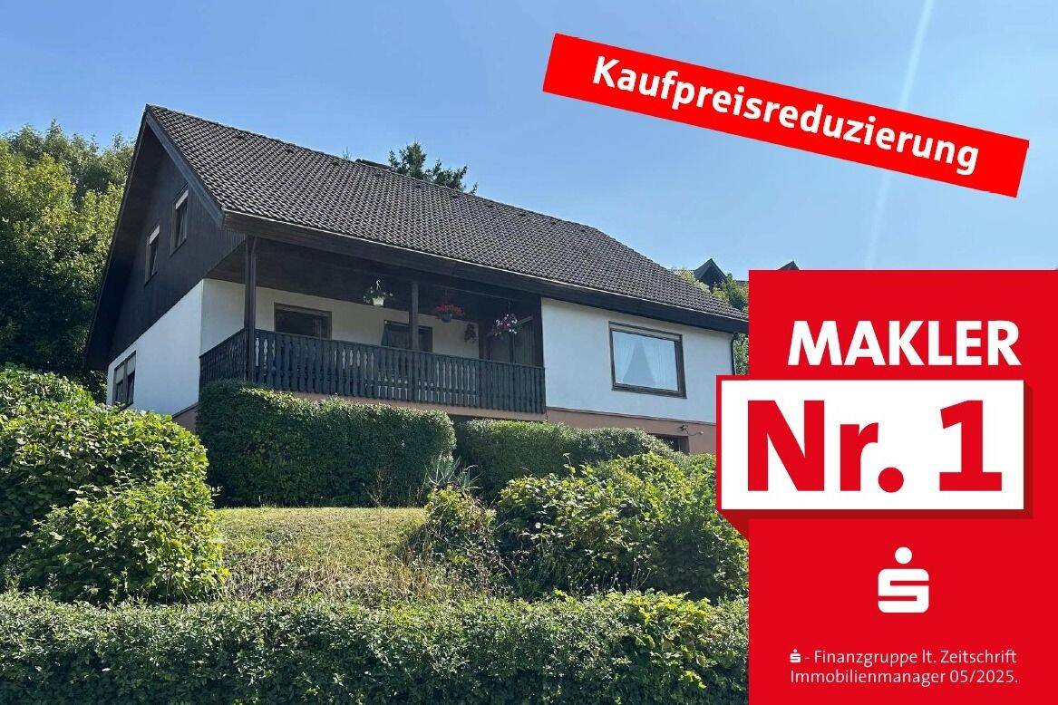 Idyllisches Familienhaus mit Balkon und viel Platz, 57334 Bad Laasphe