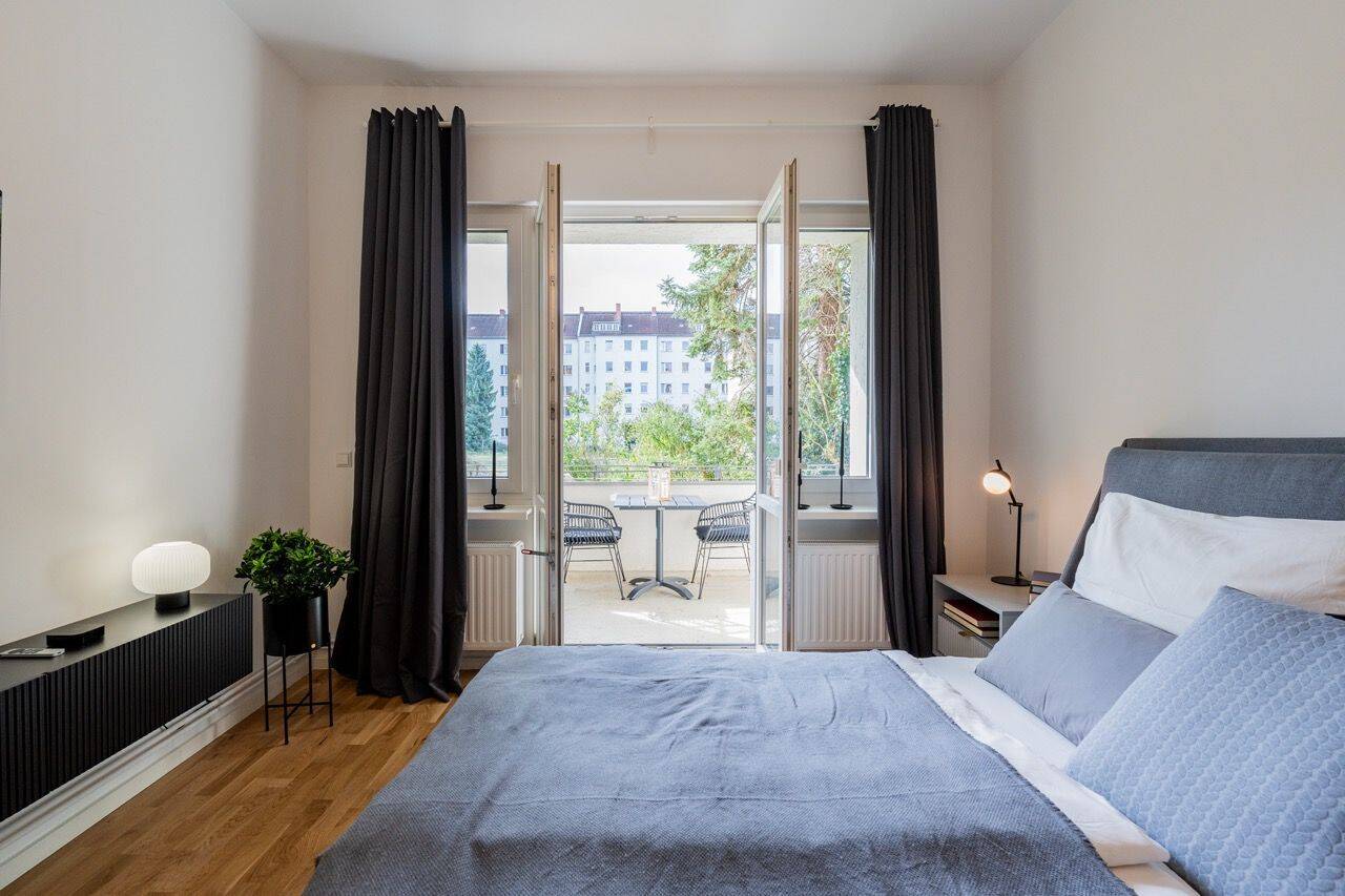 Helle, möblierte 2-Zimmer-Wohnung in Neukölln mit Balkon, 12047 Berlin (Neukölln Kolonie Freie Stunde)