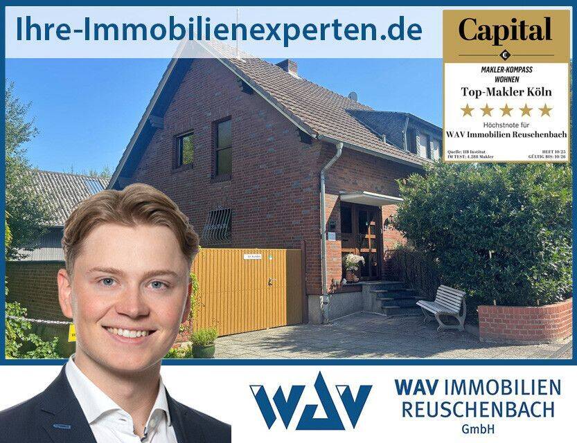 Einfamilienhaus mit riesigem Grundstück und großzügiger Halle – viel Raum für Hobbys, 50354 Hürth