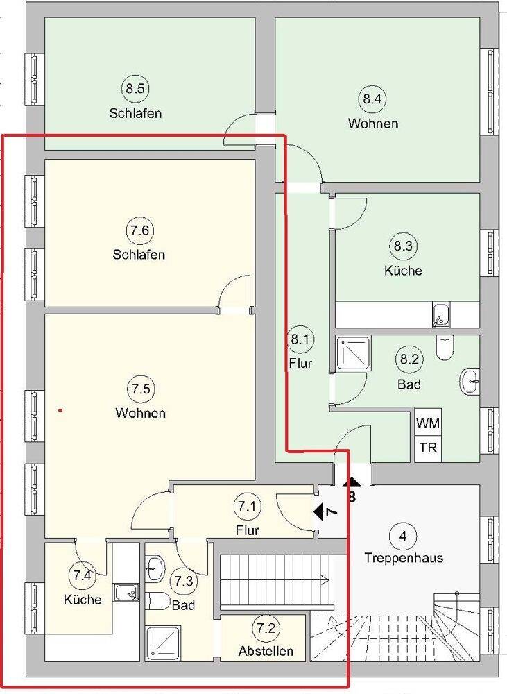 Frei ab 01.11.2026 – 2-Raumwohnung in der Röbeler Innenstadt, 17207 Röbel/Müritz