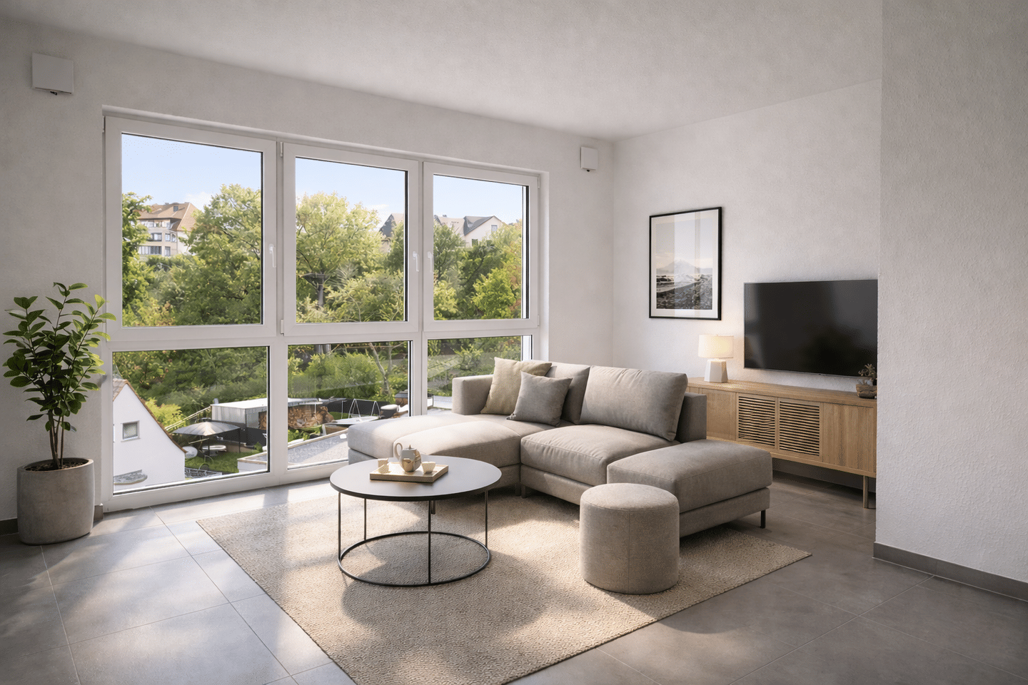 PENTHOUSE AM BIEDERSBERG – Dachterrasse, Fernblick & direkt beziehbar, 66538 Neunkirchen
