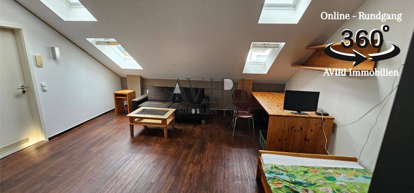 1-Zimmer Apartment Dachgeschoss inkl. Möbel & Küche / SCHAEFFLER Areal Bamberg – Leerstand ab 01.10.2026, 96052 Bamberg (Bamberg Gartenstadt Hirschknock Kramersfeld)