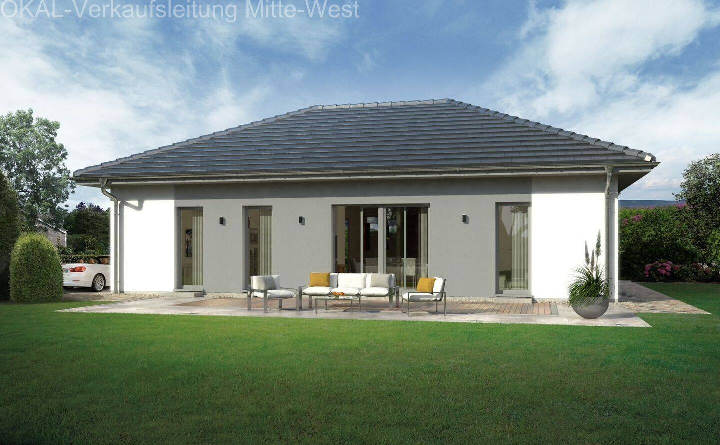 Bungalow mit Grundstück in Mertesheim – modernes Wohnen auf einer Ebene für 532.900 EUR, 67271 Mertesheim