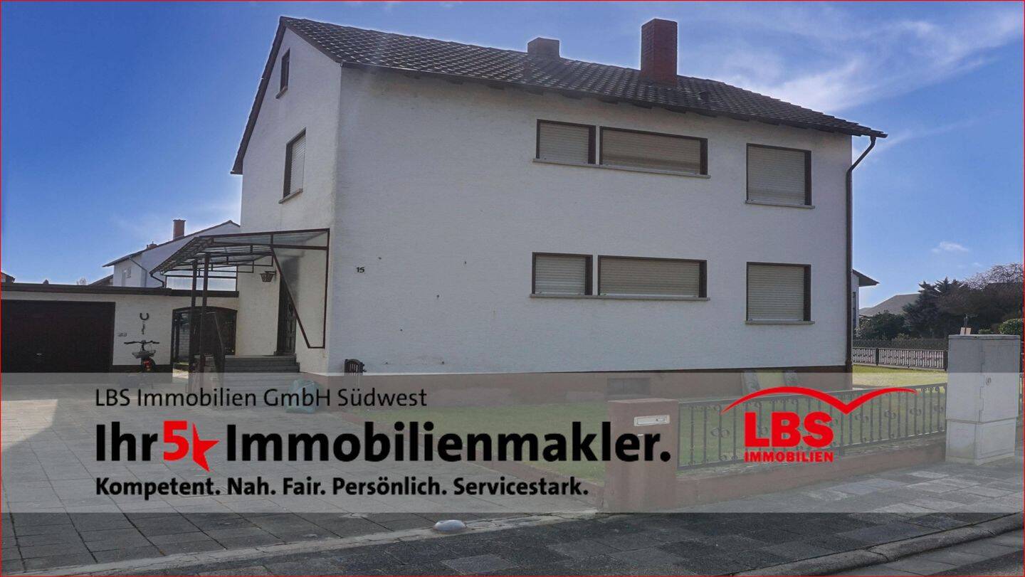 BÖHL-IGGELHEIM – Einfamilienhaus mit großem Grundstück – auf Erbbaupacht! –, 67459 Böhl-Iggelheim