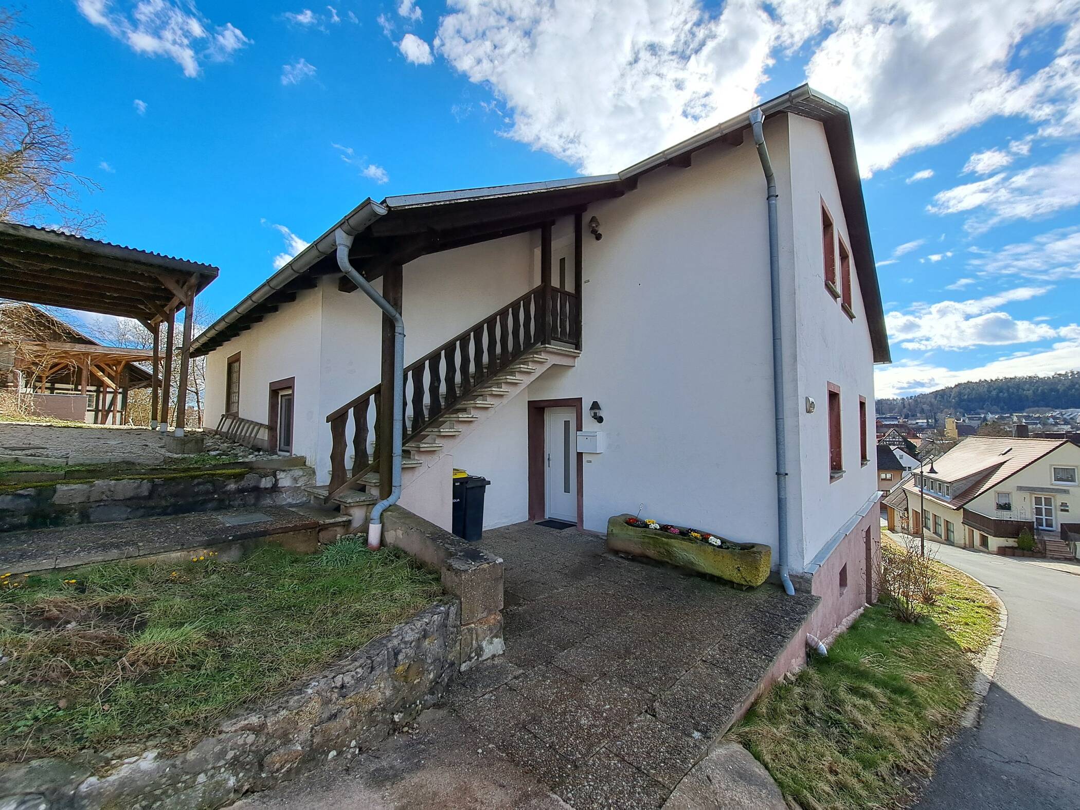 Haus m Garten, Terrasse, Garage/Stellplatz -Blick in die Stadt und ins Grüne, 91257 Pegnitz