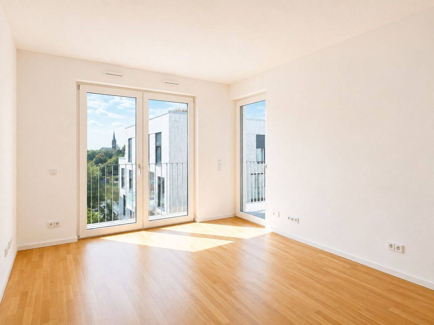 Erstklassige 2-Zimmer-Dachgeschosswohnung – Erstbezug!, 40549 Düsseldorf (Heerdt Oberkassel)