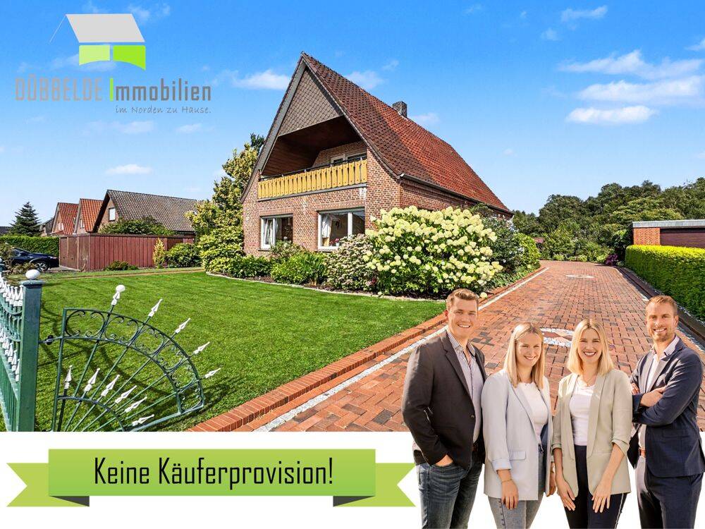 Einfamilienhaus direkt am Naturschutzgebiet mit ca. 1750 m² Grund – Bauplatz optional, 26802 Moormerland