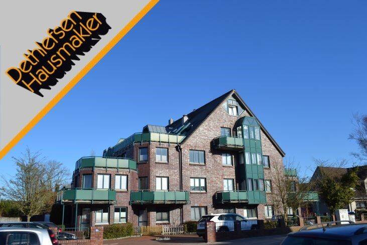 Gepfl. 2 Zimmer-Wohnung im Erdgeschoss mit Terrasse in Heide, Kreis Dithmarschen, 25746 Heide