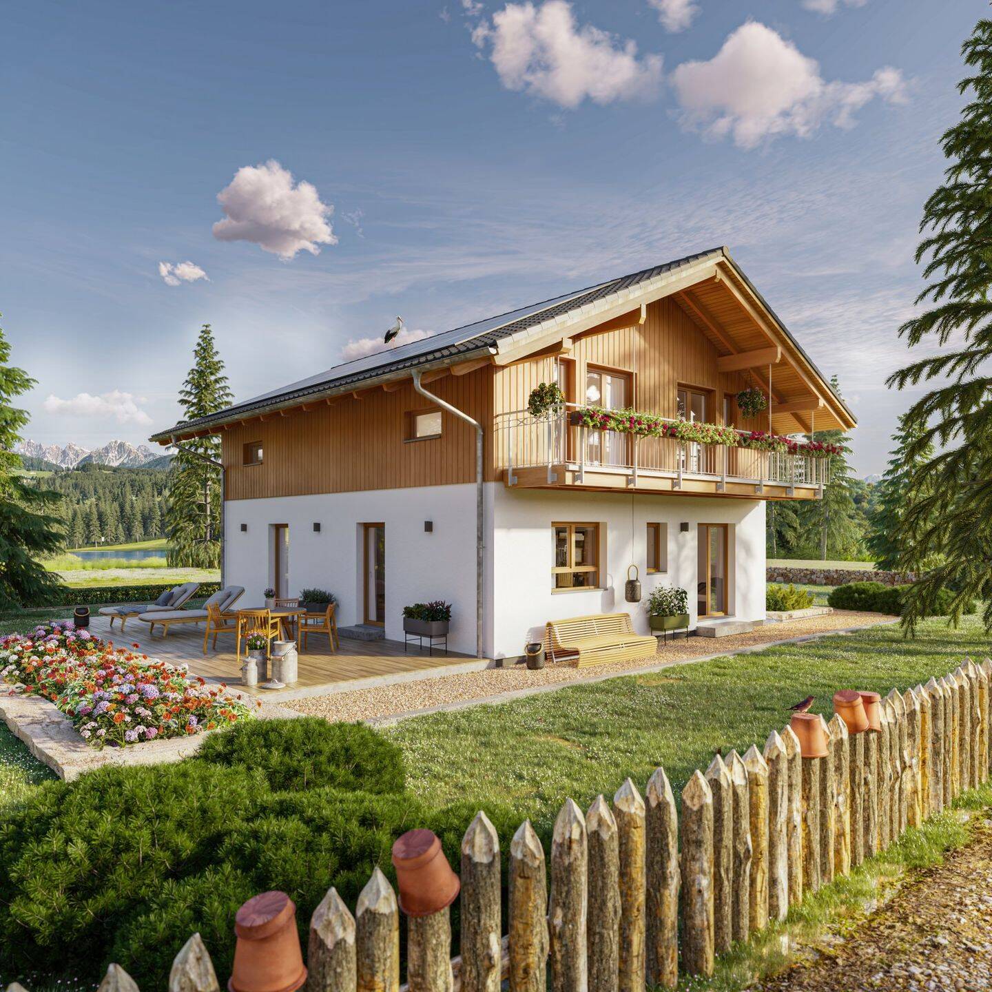 Ein Wohntraum in Bad Aibling-Willing incl. Grundstück voll erschlossen, 83043 Bad Aibling