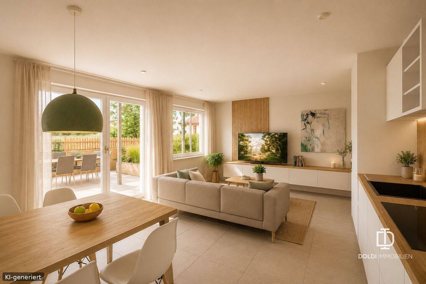 Großzügige 2,5-Zimmer-Wohnung mit Terrasse und viel Privatsphäre, 86732 Oettingen i. Bay.