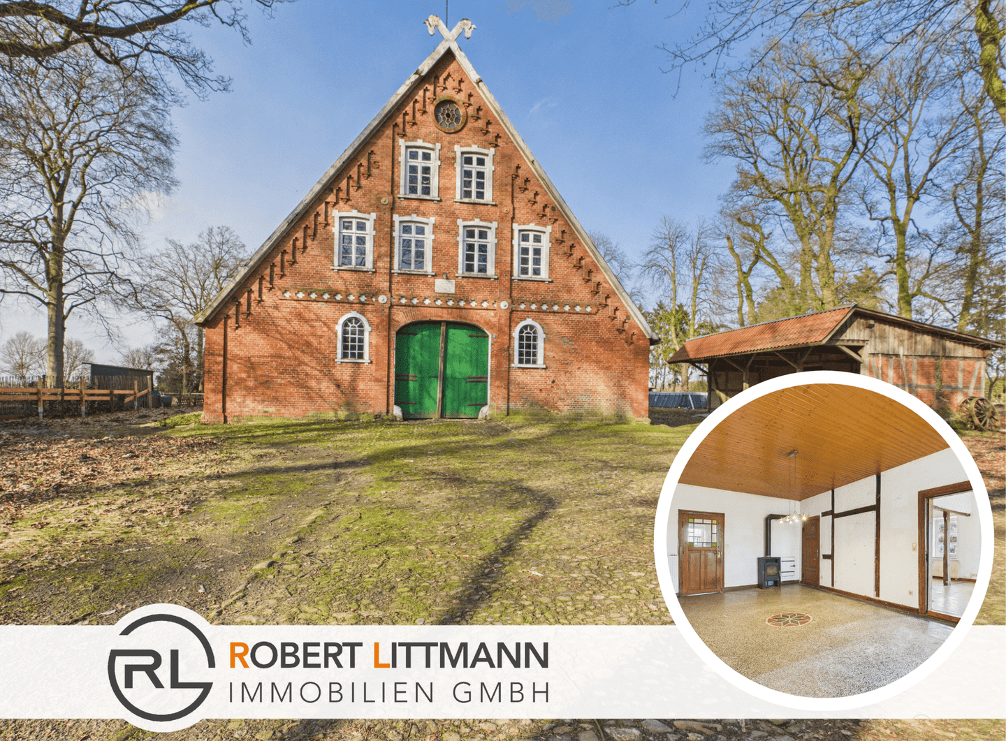 Denkmalgeschütztes Niedersachsenhaus mit außergewöhnlichem Potenzial, 27442 Gnarrenburg