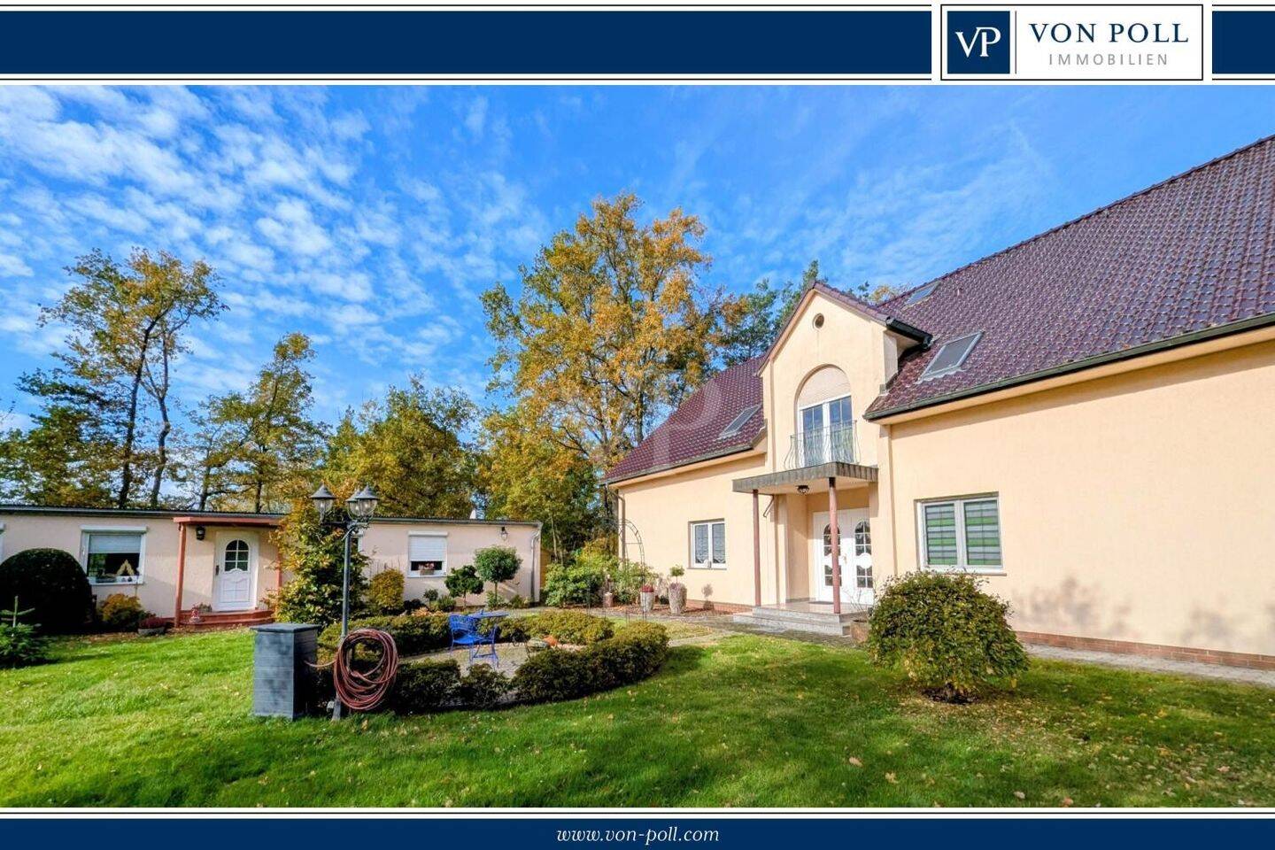 Einmaliges Immobilienensemble – Zweifamilienhaus und moderner Bungalow in traumhafter Naturlage, 3046 Cottbus (Mitte Spremberger Vorstadt Ströbitz)