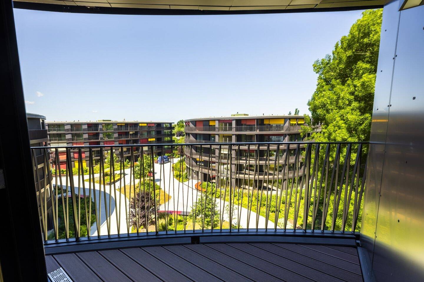 Wohnen in Elb-Nähe und an Sachsens Technologie-Zentrum – 1-Zimmer-Wohnung mit Loggia – Marina Garden, 1097 Dresden (Innere Neustadt Leipziger Vorstadt Pieschen-Nord/Trachenberge Äußere Neustadt)