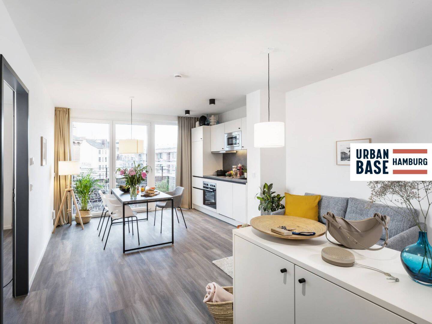 Willkommen am Puls der Hansestadt: Vollmöbliertes 2-Zimmer-Apartment mit EBK, BALKON, ALL-IN-MIETE, UVM., 20097 Hamburg (Mitte Hamm Hammerbrook Sankt Georg)