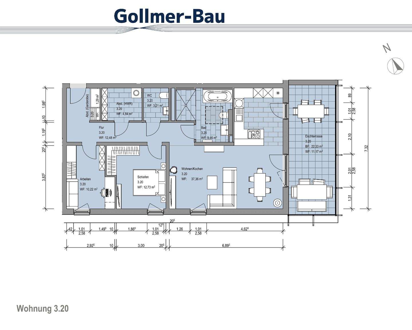 Großartige 3-Zimmer-Wohnung mit Gäste-WC ! Penthouse mit Dachterrasse !, 38667 Bad Harzburg