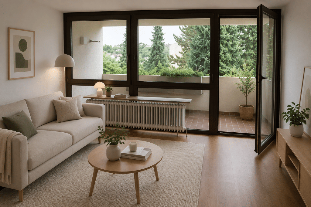 Attraktive 4 Zimmer-Wohnung mit tollem Balkon und Einzelgarage!, 73733 Esslingen am Neckar