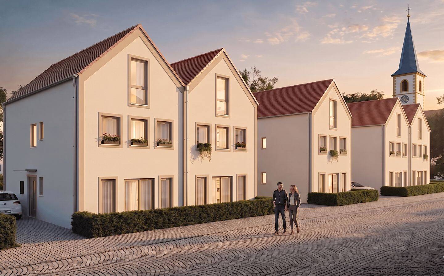 5 Stadthäuser in Freystadt hier: DHH 1, 92342 Freystadt