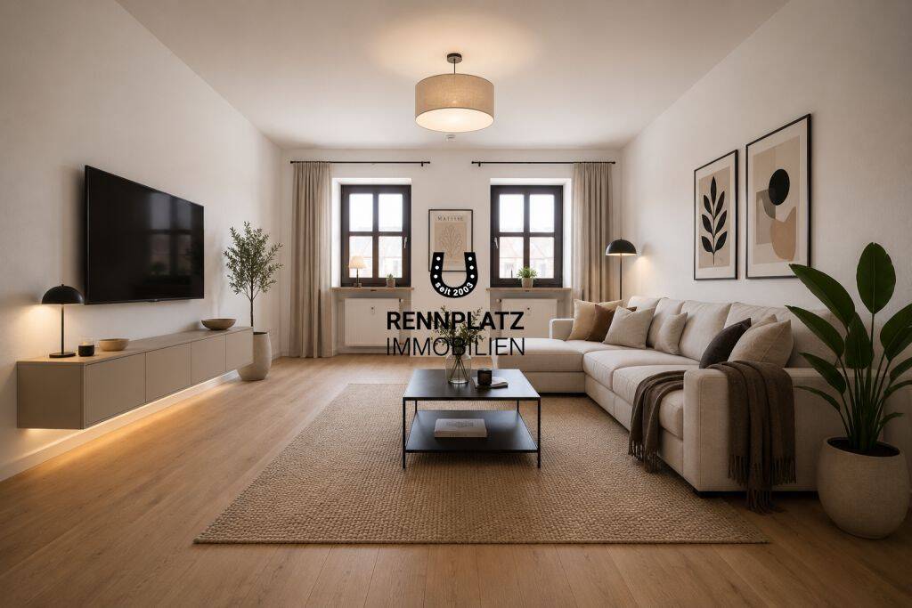 Lederer19 | Frisch sanierte 3-Zimmer-Wohnung mit Balkon in ruhiger Altstadt-Lage. Frei!, 93047 Regensburg (Innenstadt Kasernenviertel Ostenviertel Westenviertel)