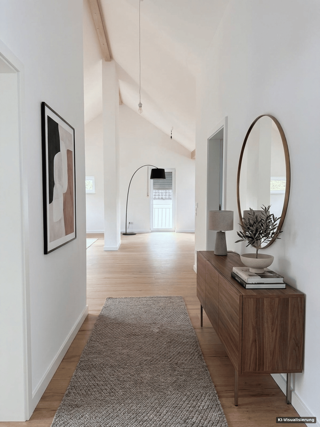 Außergewöhnlich großzügig: 2 Zimmer auf ca. 86,5 m² mit Loggia, EBK und Stellplatz, 69256 Mauer