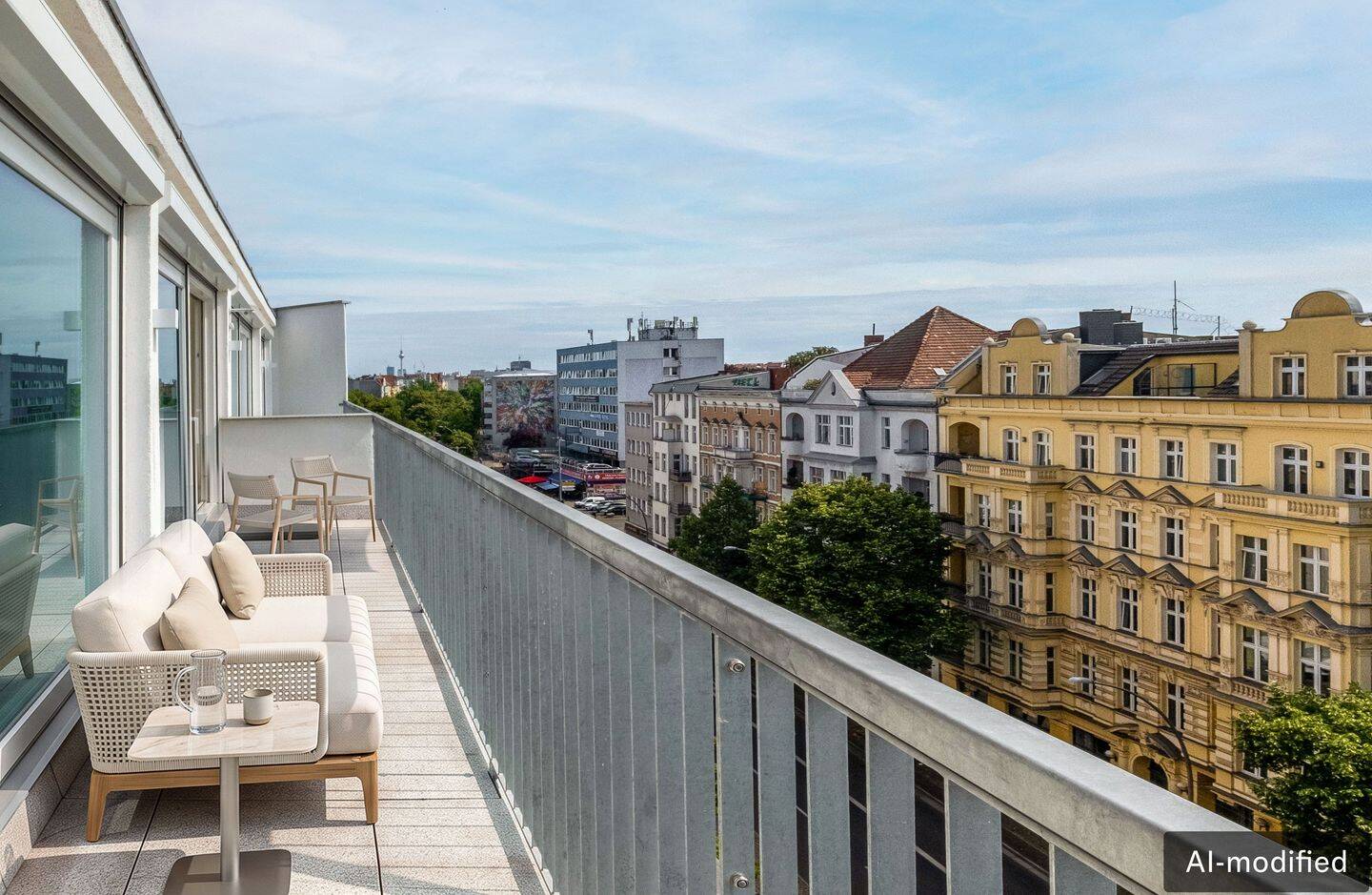 Über den Dächern von Schöneberg: Penthouse mit Panoramaterrasse, 10827 Berlin (Tempelhof-Schöneberg Friedenau Schöneberg)