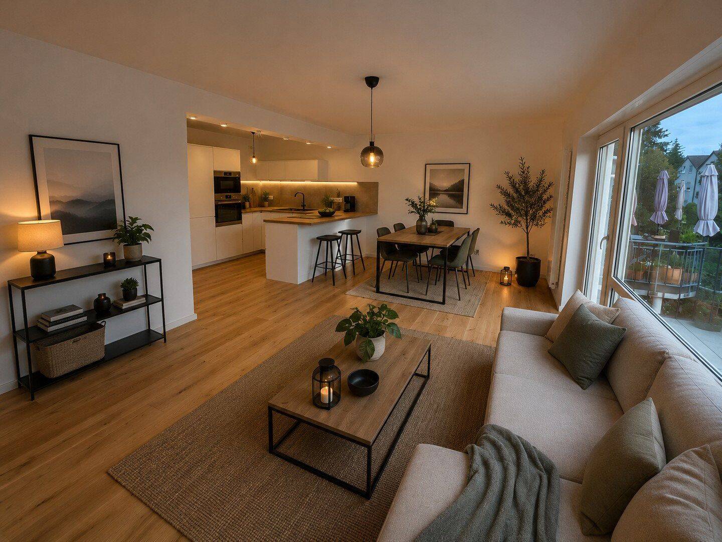 Stilvoll kernsanierte Eigentumswohnung mit Balkon & Einbauküche in Weilerswist, 53919 Weilerswist