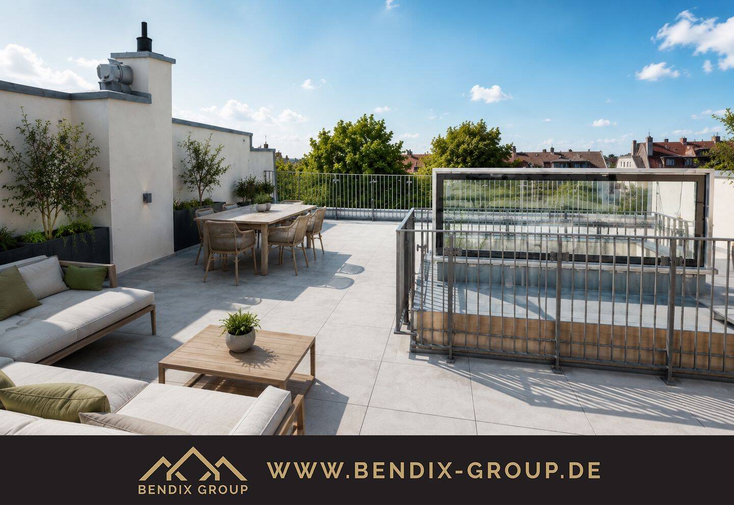 Wohnen mit Weitblick: 135 m² Wohntraum mit XXL-Dachterrasse über Markkleeberg I Modern & hochwertig!, 4416 Markkleeberg