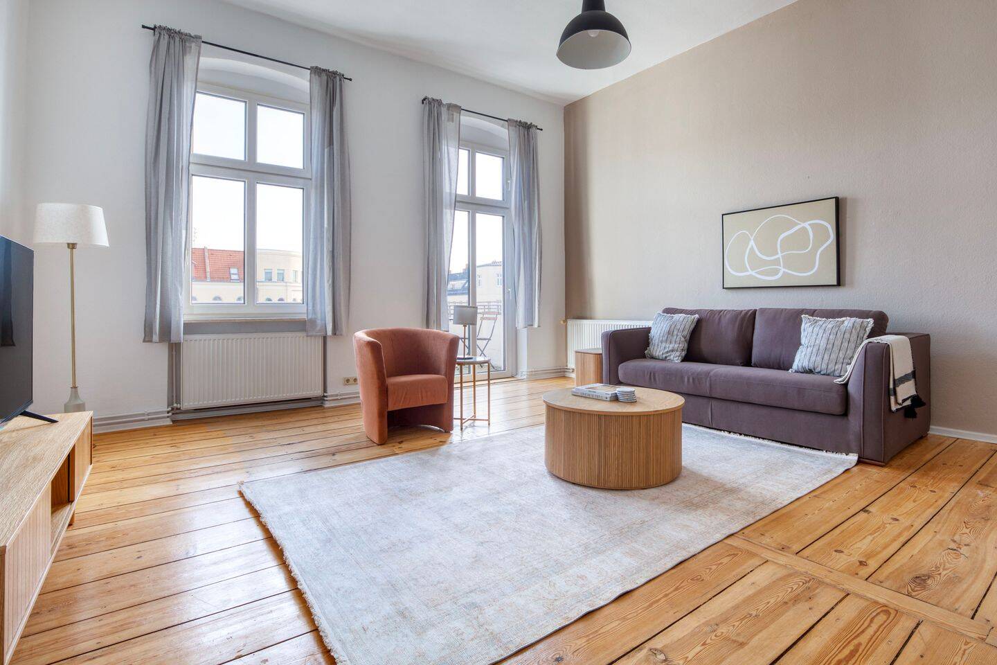 Beeindruckende 3-Zimmer Wohnung in Friedrichshain – voll möbliert, 10249 Berlin (Friedrichshain-Kreuzberg Friedrichshain Prenzlauer Berg)