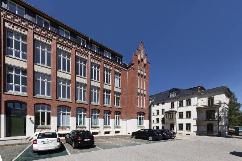 Traumwohnung mit Fußbodenheizung, Balkon und Garten im denkmalgeschützten HOFGEBÄUDE am Kaßberg !, 9113 Chemnitz