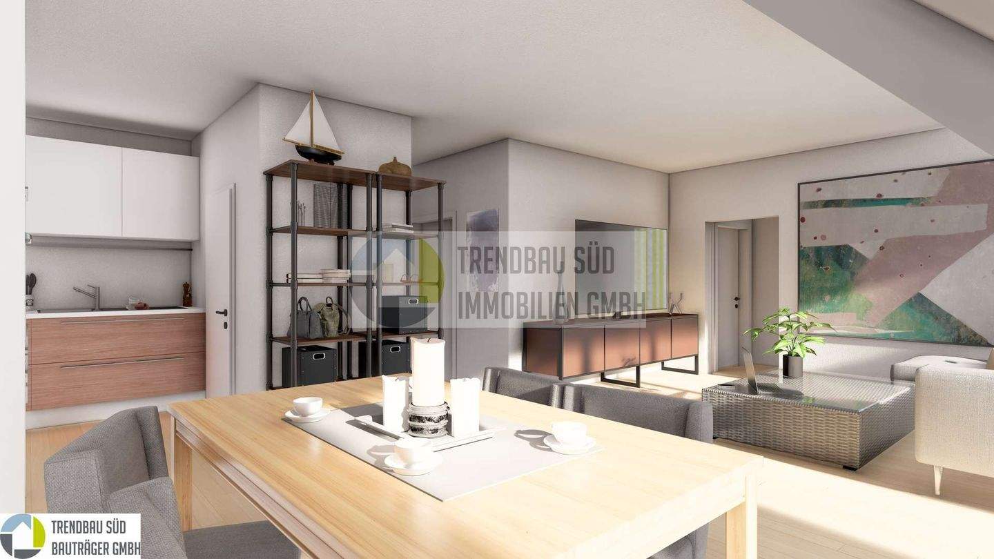 Erstbezug Wohnung Nr. 05 – altersgerechte 3,5 Zimmer Erdgeschosswohnung im Haus 2, 89155 Erbach