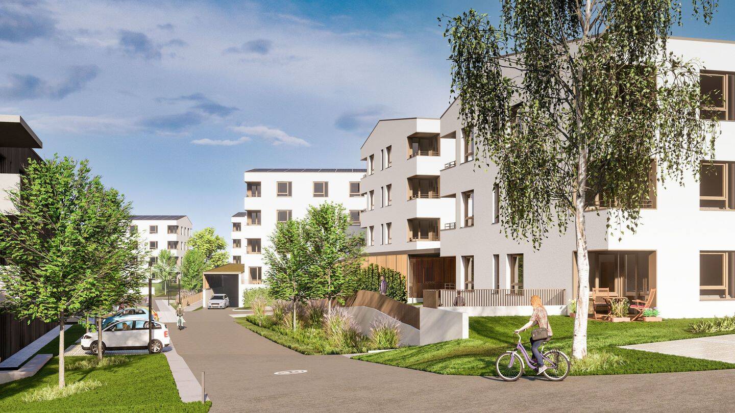 Luxuriös! Moderne Penthouse-Eigentumswohnung mit Sonnenbalkon, 88471 Laupheim