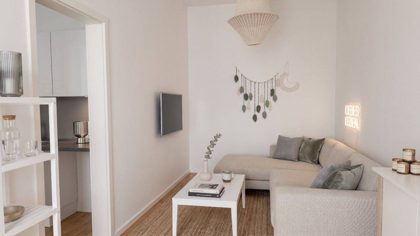 Helles 1-Zimmer-Apartment mit Balkon und Einbauküche in Bamberg, 96049 Bamberg (Bamberg Bug Gaustadt Wildensorg)