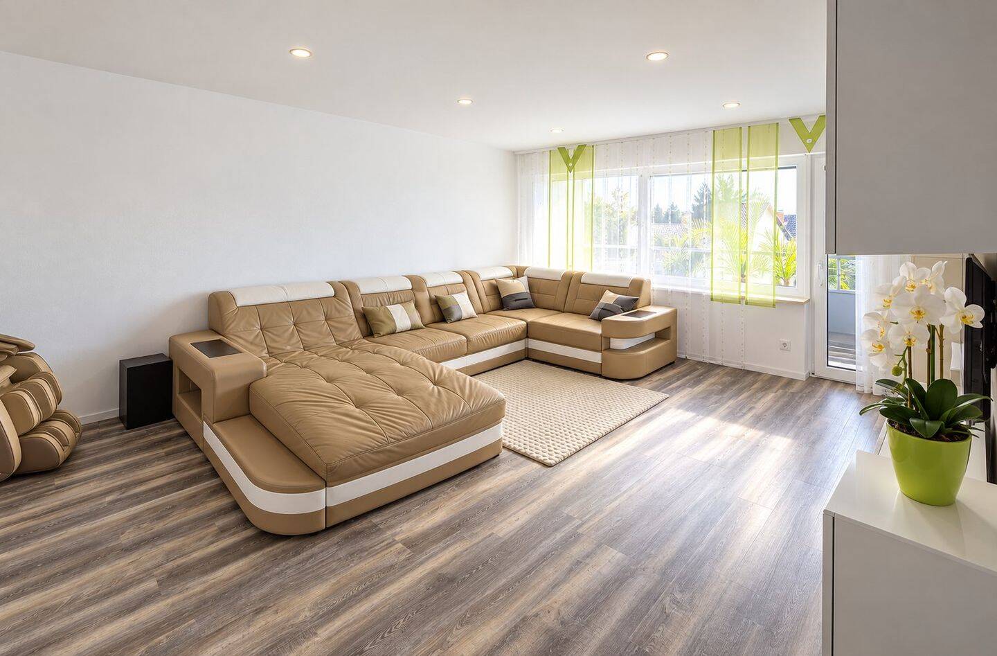 Kernsanierte 105-m2 wohnung mit Wärmepumpe und wasserführenden Pelletkamin, 66386 St. Ingbert (Sankt Ingbert)