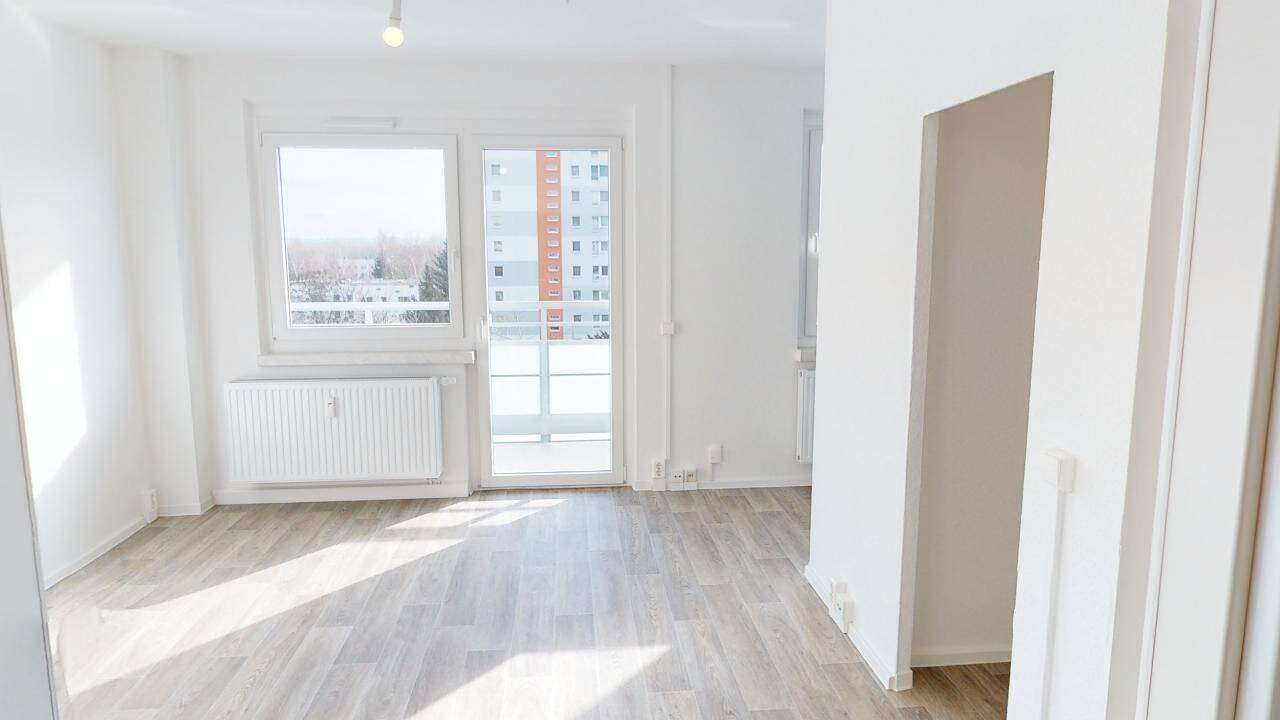Ebenerdig erreichbare 1-Raum-Wohnung mit Balkon, 9123 Chemnitz