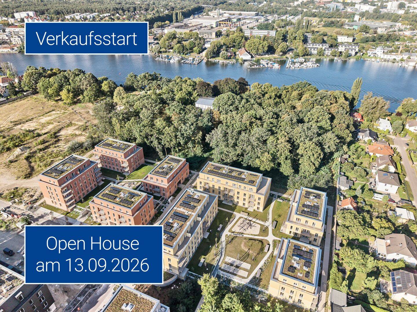 Preisaktion bis 31.10.2026 – Verkaufsstart & Sofortbezug am Wasser in Berlin-Köpenick, 12557 Berlin (Treptow-Köpenick)