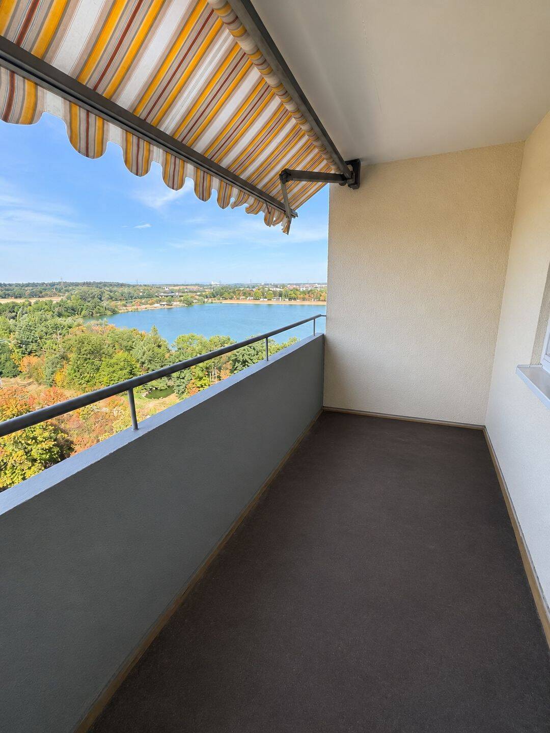 Über den Dächern von Mainaschaff – sanierte 4,5-Zim.-Wohnung mit traumhaftem Mainparksee-Blick, 63814 Mainaschaff