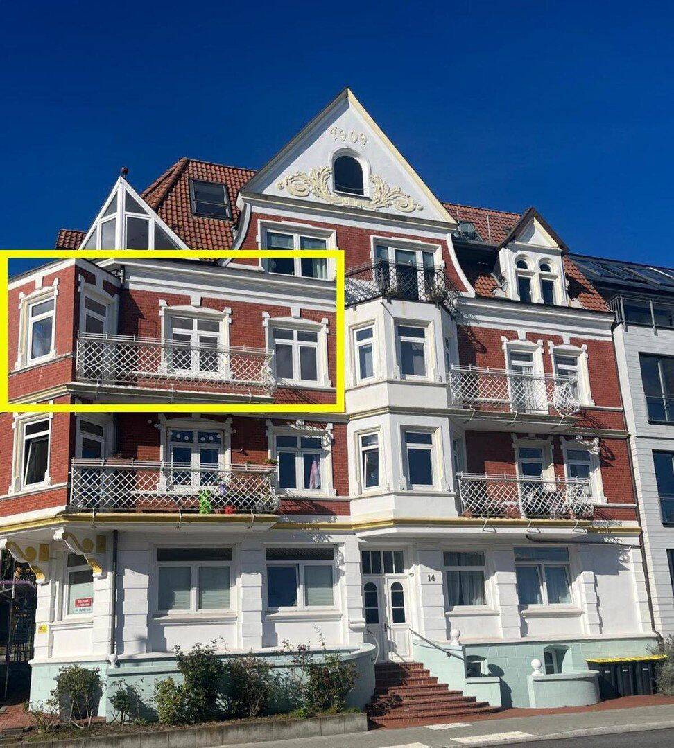 schöne 4 Zimmer Altbau-Wohnung mit Blick über die Förde, 24159 Kiel (Friedrichsort Holtenau Pries Schilksee Wik)