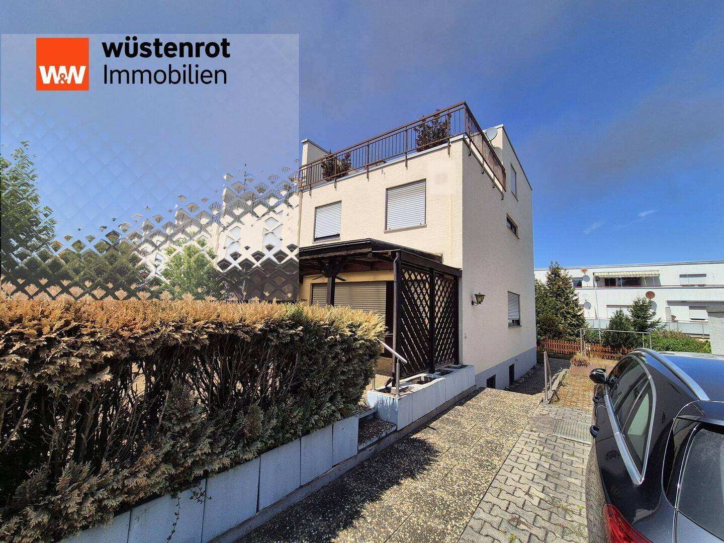 Reihenendhaus in Toplage Bernhausen – große Außenstellplatzflächen & Tiefgaragenstellplatz., 70794 Filderstadt
