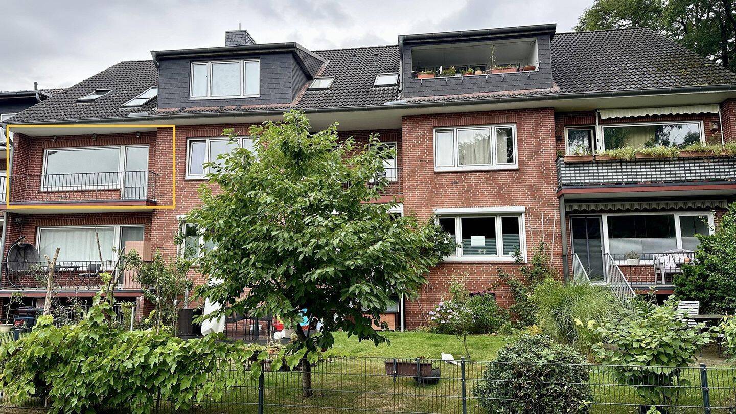 Helle 3-Zimmer-Wohnung mit Balkon & eigenem Stellplatz *** von privat, 22844 Norderstedt