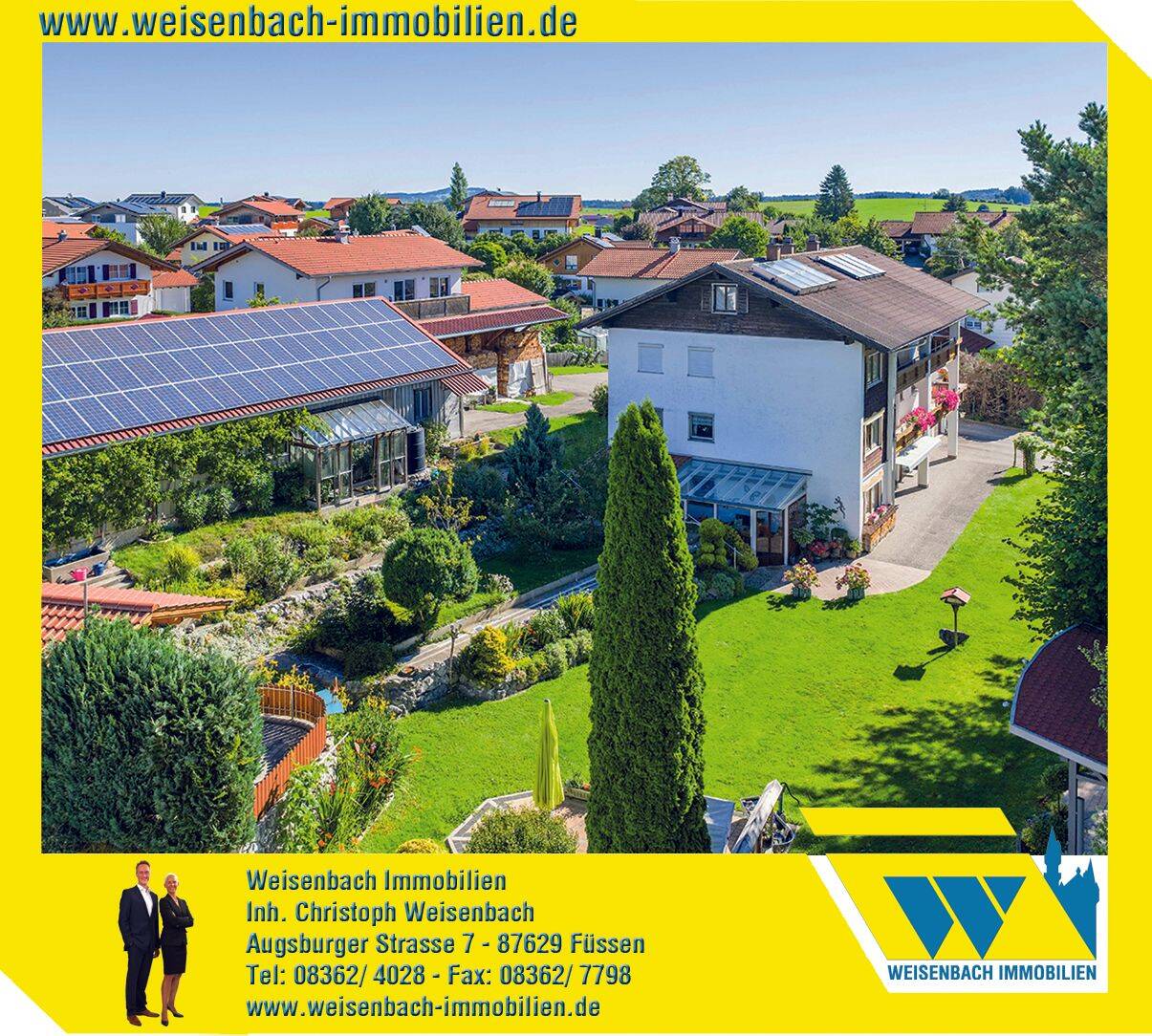 Nahezu unendliche Möglichkeiten treffen sonnige Toplage und schönen Bergblick, 87637 Seeg