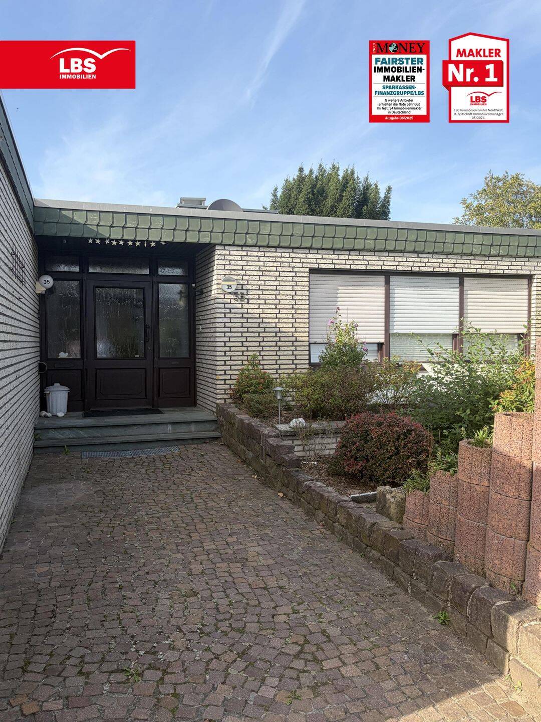 Stadtnaher Bungalow im Osten von Gronau, 48599 Gronau (Westf.)