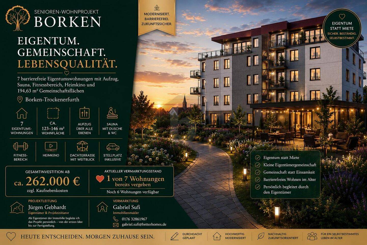 GEMEINSCHAFTLICHES WOHNEN IM EIGENTUM – BORKEN, 34582 Borken (Hessen)