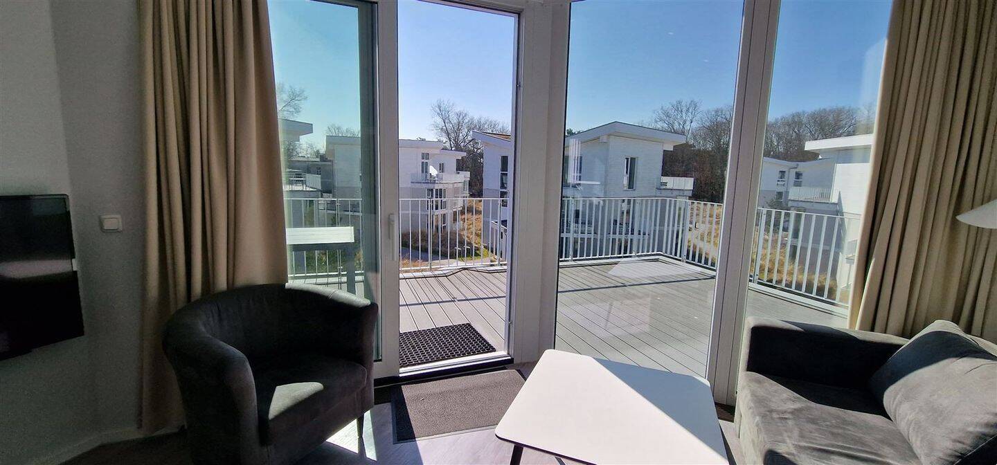Penthouse-Superior Ferienwohnung mt großer Dachterrasse im Beach-Bay, 23570 Lübeck (Travemünde)