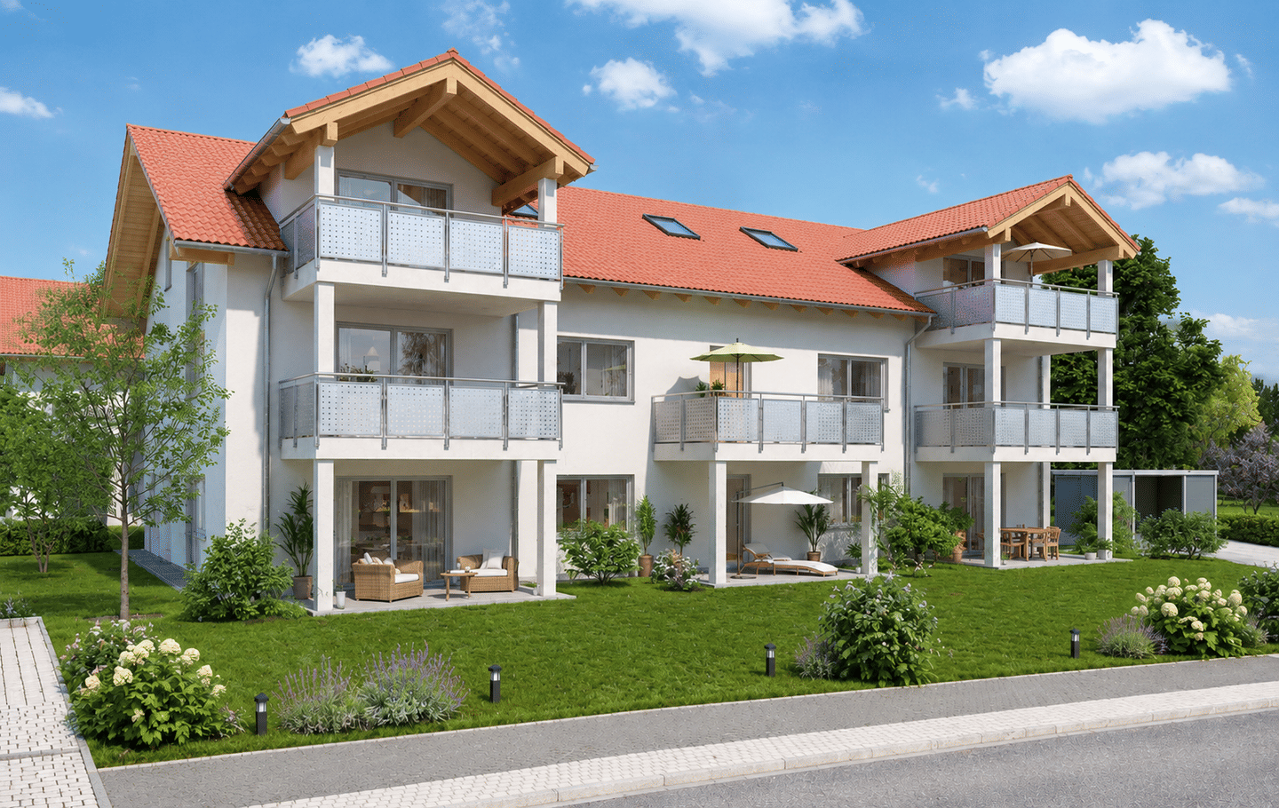 Wohnung mit Aufzug und Balkon, 82407 Wielenbach